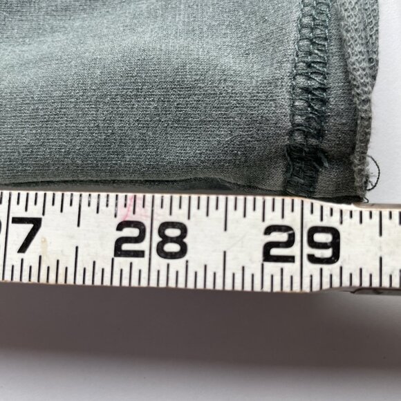 VTG Y2K Vertigo Paris Embroidered Track Pants Women's L Olive Double Sided Bling - Picture 12 of 12